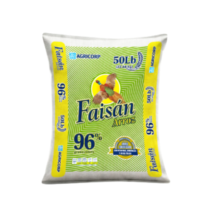 FA96-50lb Arroz Faisán 94/4 Medio Quintal 50 lb